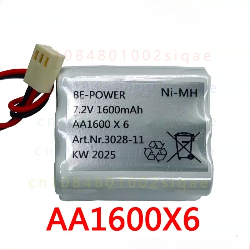 FOR COHN Art.Nr.3028-11 7.2V 2000mAh 6PCS AA2000 BE-POWER Rechargeable Battery Pack