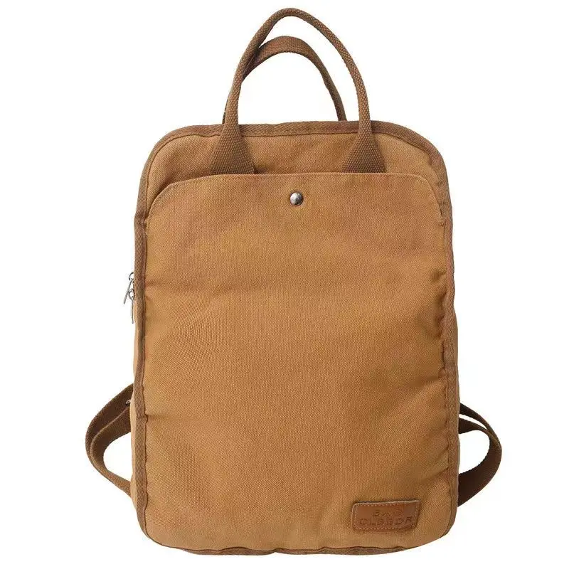 2023 new vintage canvas Backpacks Men And Women Bags Travel Students Casual For Hiking Travel Camping Backpack Mochila Masculina