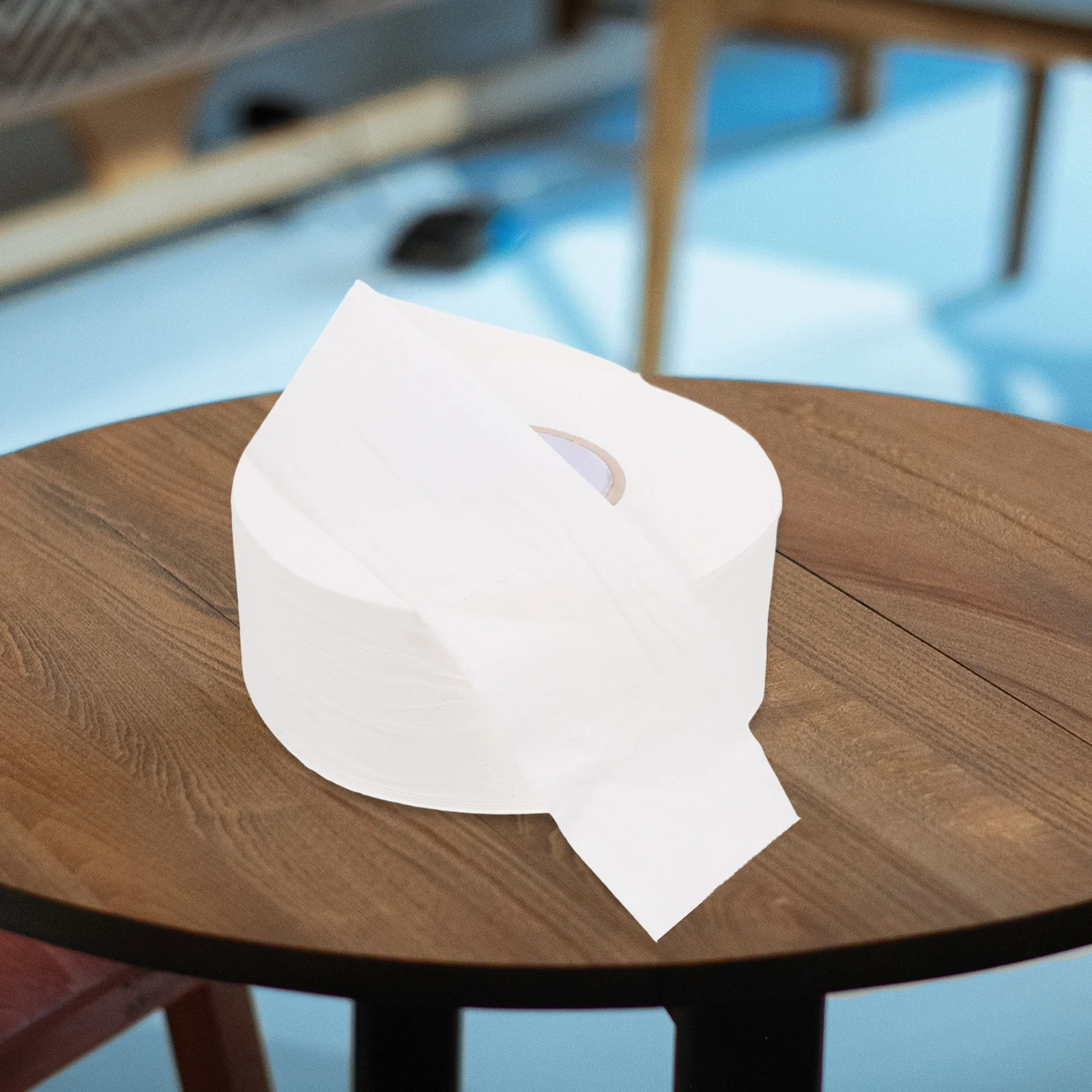 1 Roll Large Toilet Paper Thick Soft Durable Absorbent For Home Hotel Restaurant Commercial Use Kitchen Bathroom