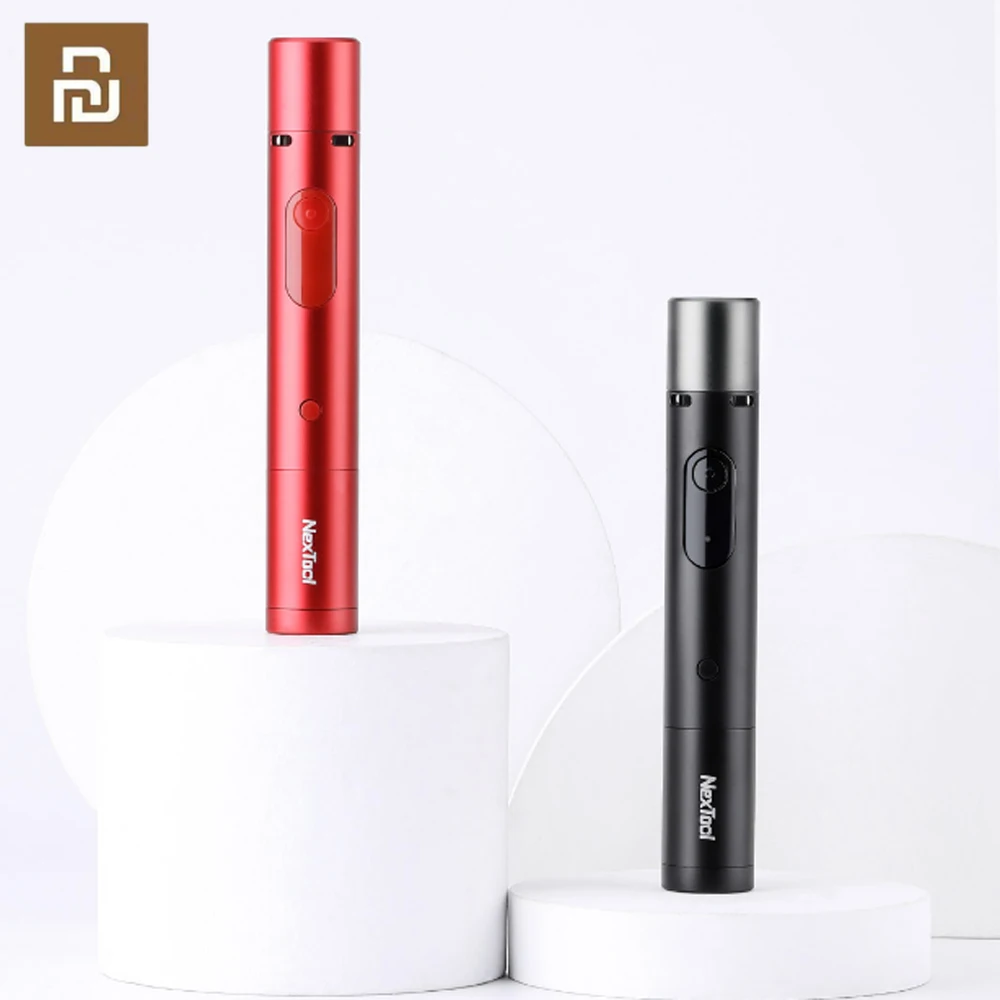 ใหม่ Youpin Nextool Lightning Travel Anti-Peeping ไฟฉาย Strong Light Sound Light Alarm Infrared Scan เครื่องตรวจจับกล้อง