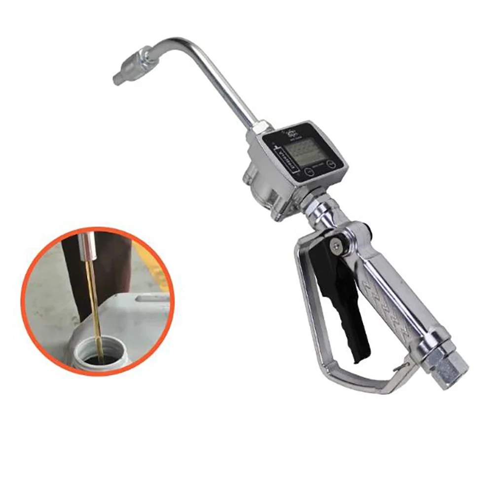 2.3-3.3V Quantitative Metering Digital Display Fuel Gun Anti-leakage Gear Oil Filling Gun