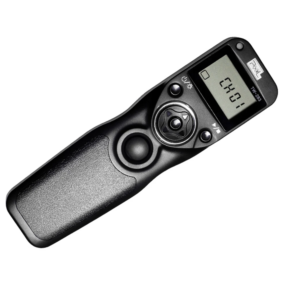 Pixel TW-283 Wireless Timer Remote Control Shutter Release (DC0 DC2 N3 E3 S1 S2) Cable for Canon Nikon  TW283