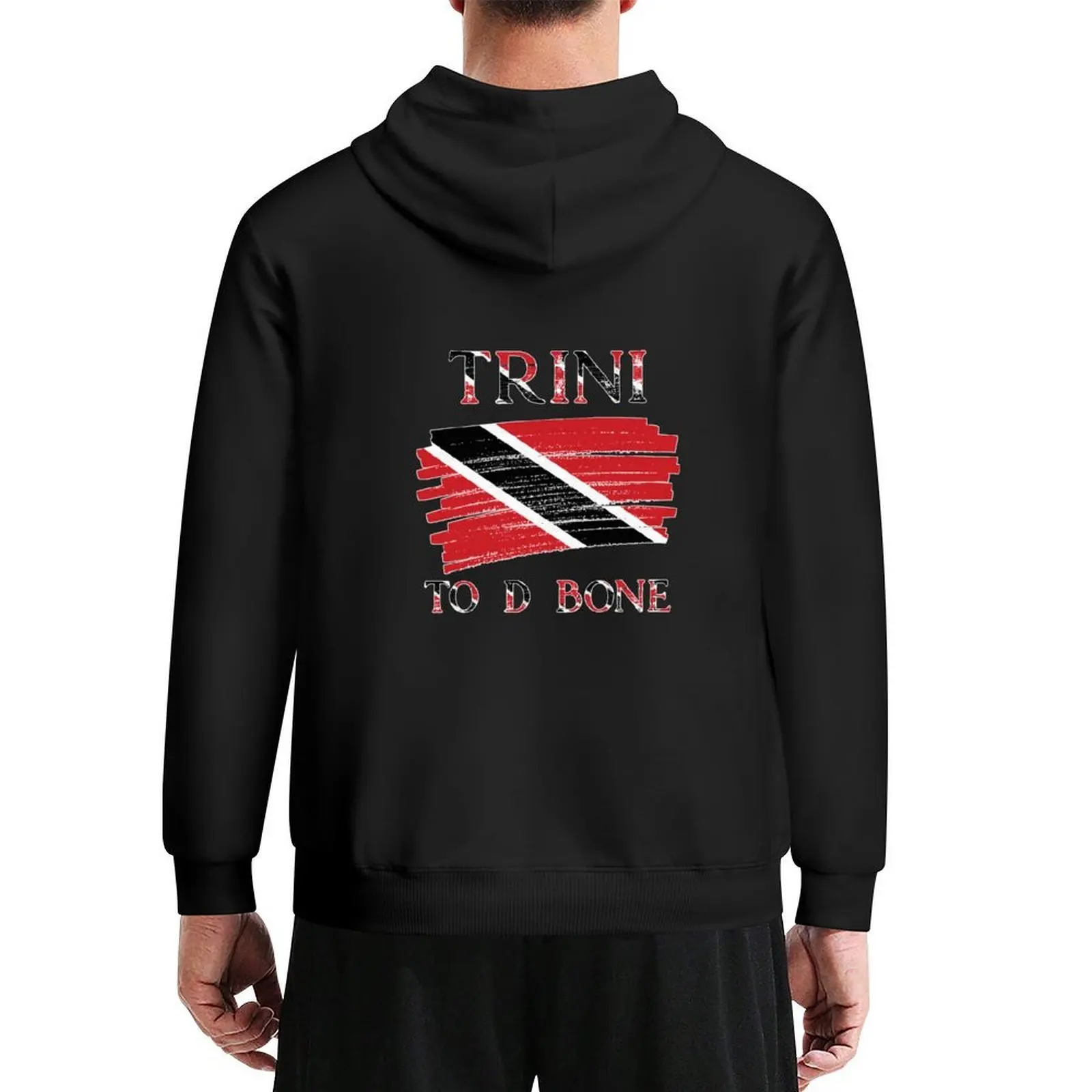 

Trini To D Bone| Trinidad and Tobago Flag Hoodie men's clothing mens designer clothes mens clothing male clothes tracksuit