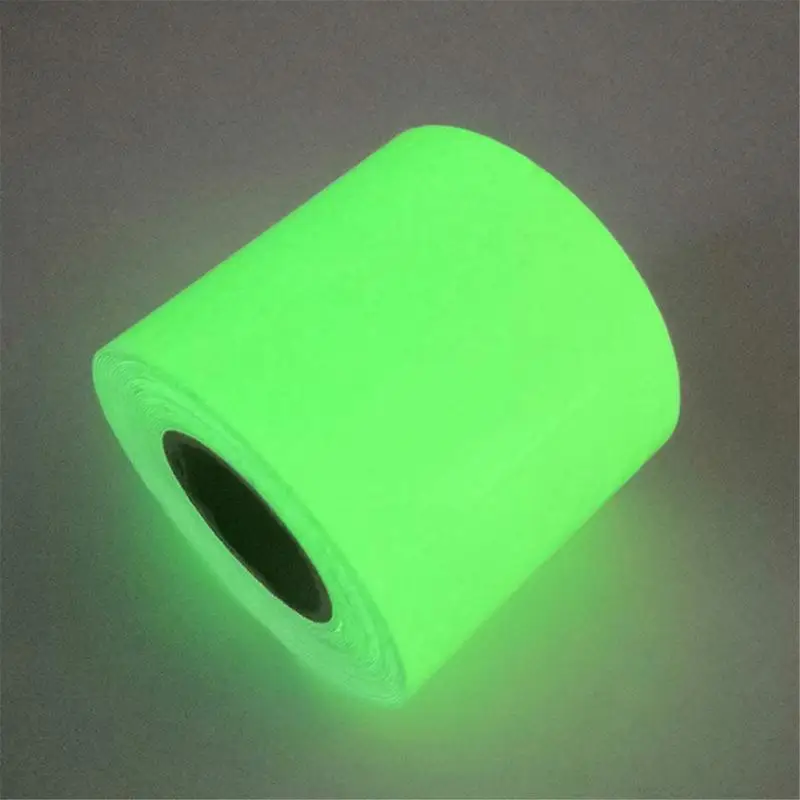 Fluorescent Stickers Tape Green Luminous Tape Staircase Fire Warning Glow Reflective Fluorescent Tape For Stairs Walls