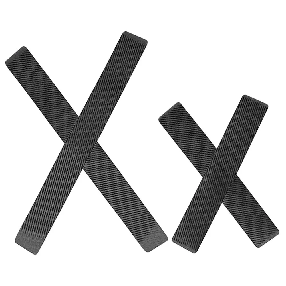 

4 Sheets Carbon Fiber Door Edges Guard Practical Sticker Scratch Protection Car Accessory Door Entry Guard Car Protector