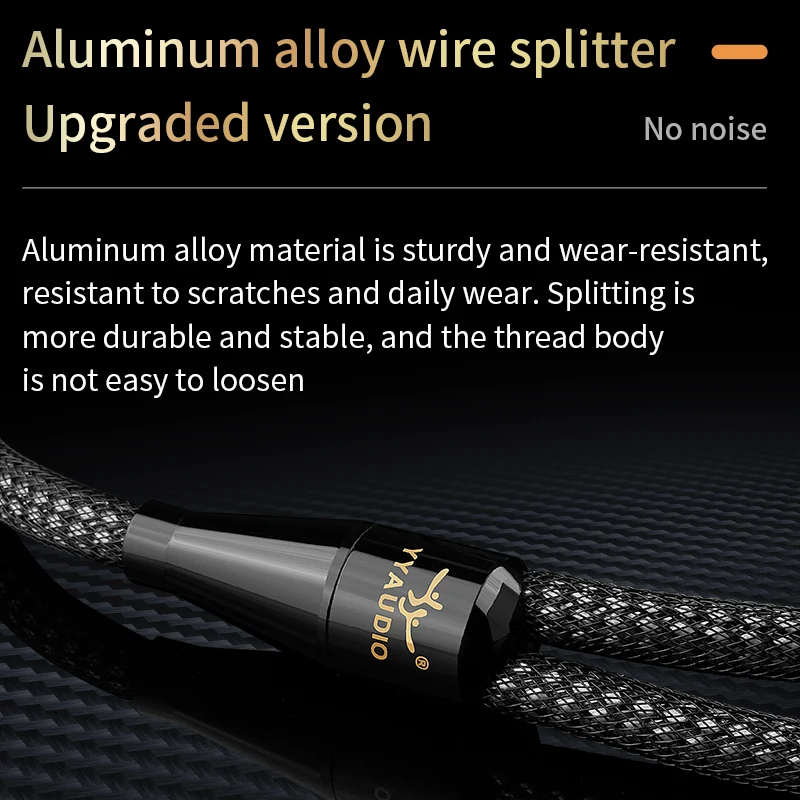 6.5mm to 2RCA Audio Cable HiFi OCC Silver Plating 6.5 Jack to 2RCA Male Cable Gold Plated Plug for Audio Amplifier RCA Cable