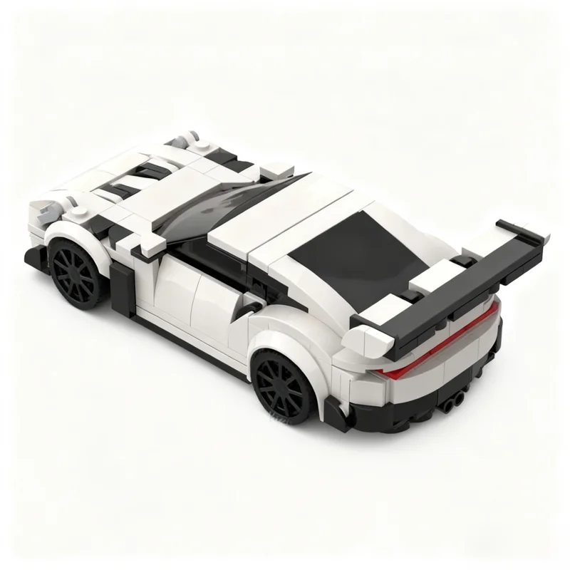 349 Stück MOC Porscheed RS Carsed Modell Bausteine Architektur Montieren Weihnachtsgeschenke DIY Spielzeug kreative Idee Ziegel Geburtstag