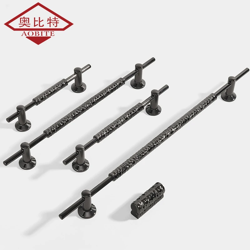 Gold Kitchen Cabinet Furniture Handles Kitchen Drawer Handles for Cabinet Knob Door Drawer Furniture Gray Simplicity Hardware