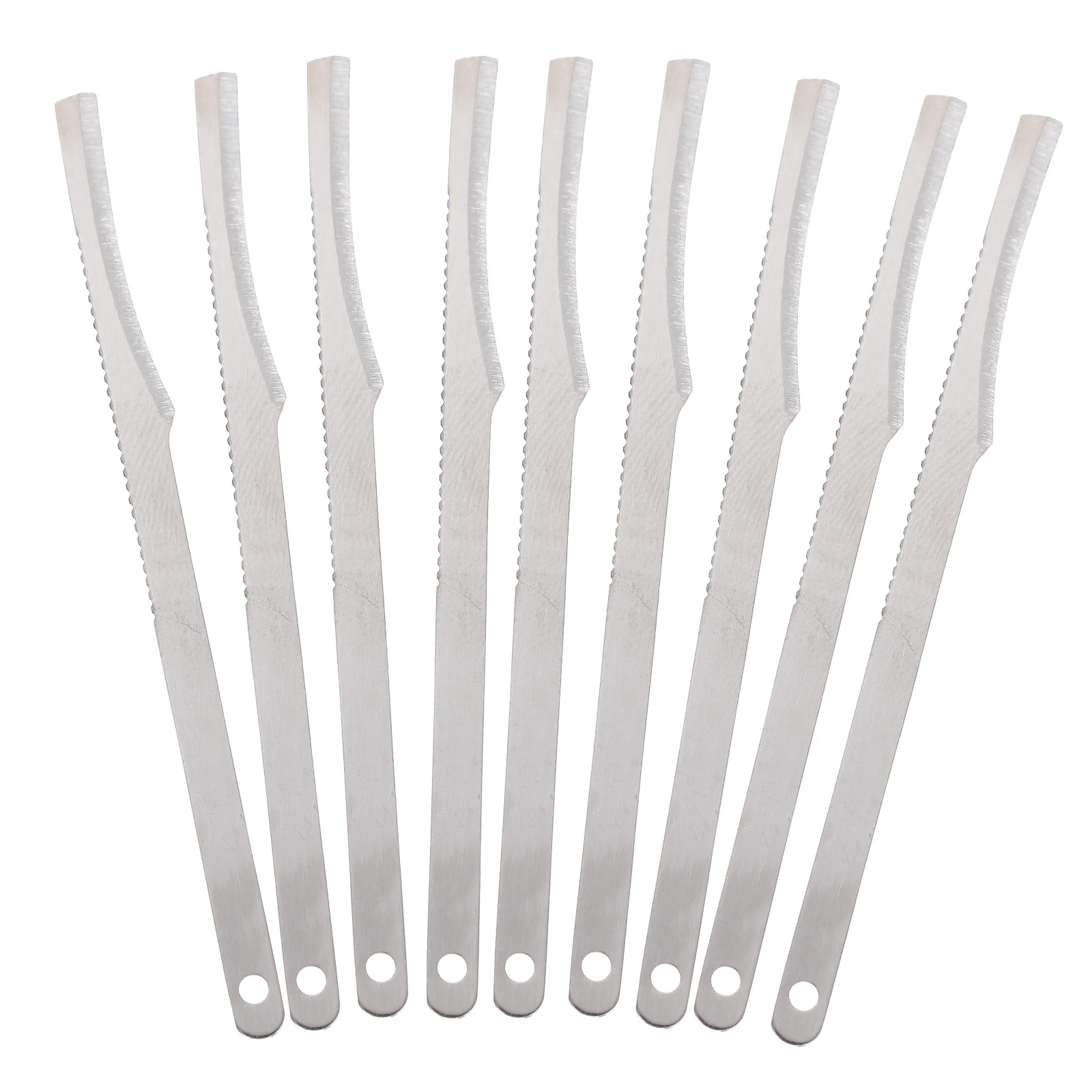 10개입 발 각질 제거기 스테인리스 페디큐어 도구 전문가용 각질 제거기 네일 트리머 발 관리 용품