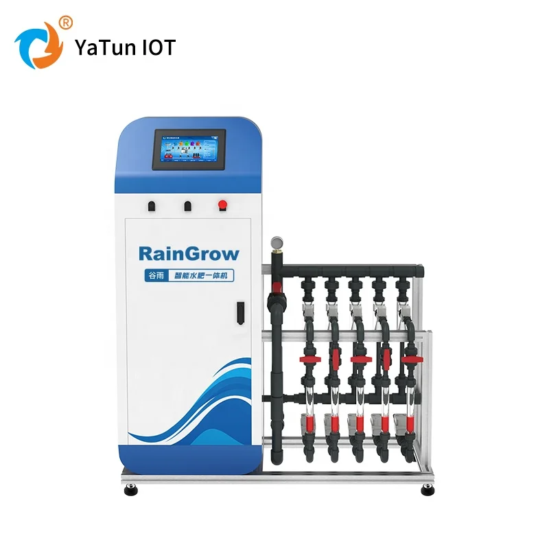 Sistema automático de fertilizante, sistema de irrigação agrícola, água automática e máquina de fertilizante inteligente para estufa