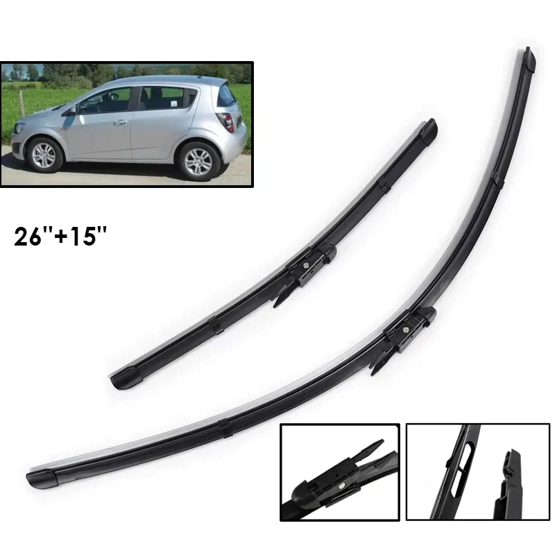

Windshield Windscreen Wiper Blades For Chevrolet Aveo Sonic 2012 2013 2014 2015 2016 2017 Front Window For Holden Barina