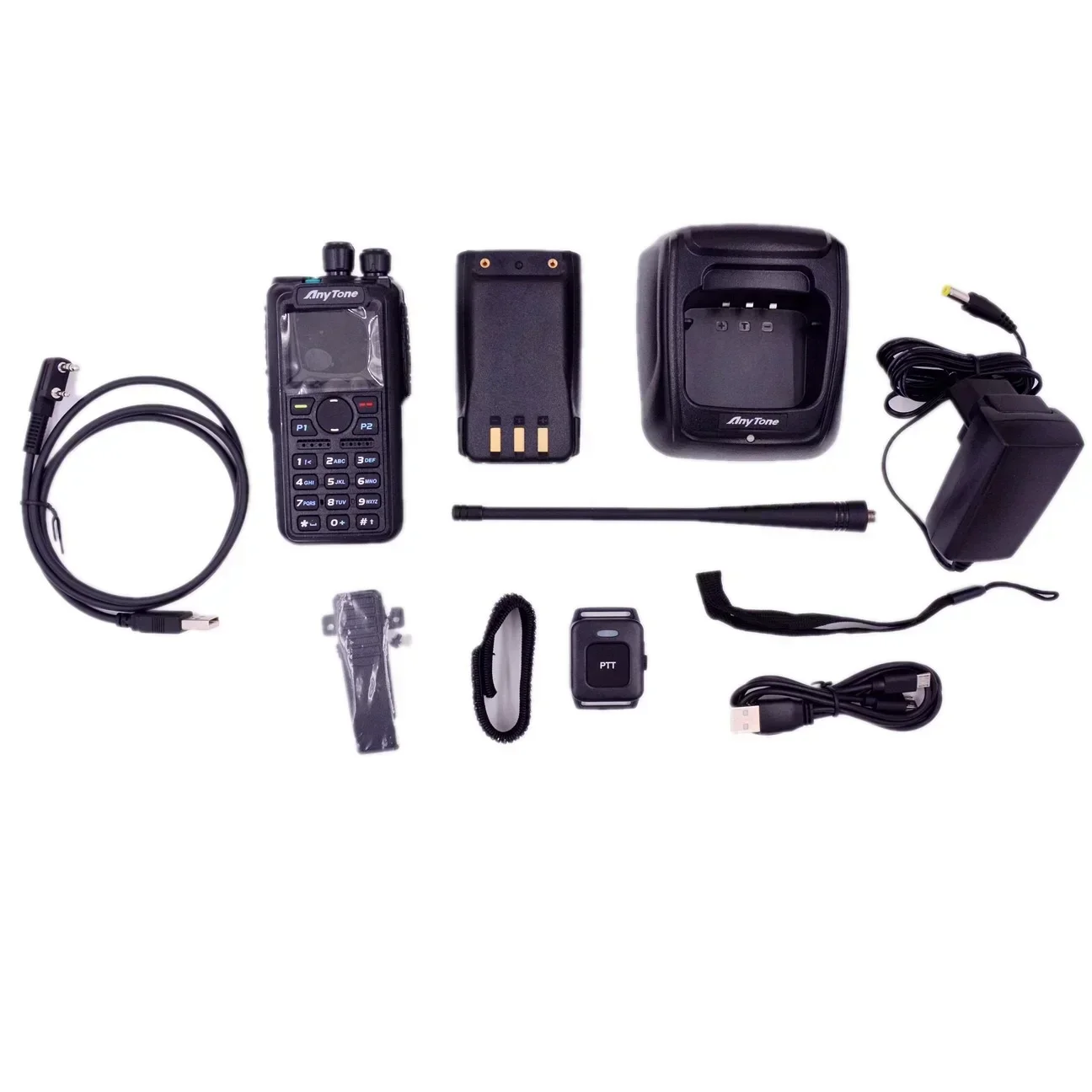 Imagem -05 - Anytone-rádio Bidirecional sem Fio Dmr e fm Analógico Aprs Gps Gravação Bluetooth 2g Rom Comunicação Ham Atd878uvii Plus