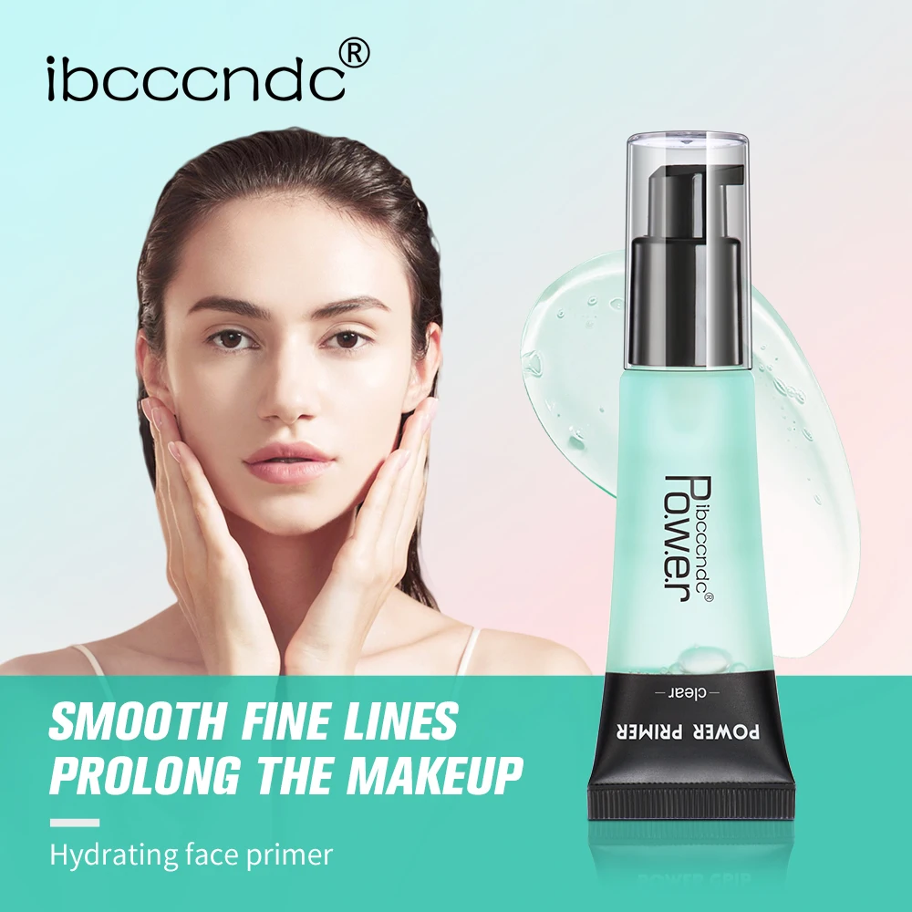2色展開 パワーグリッププライマー ジェルベース 保湿フェイスプライマー 肌の滑らかさを実現 メイクをしっかり固定 毛穴を隠す 無色プライマー