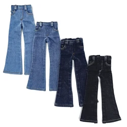 For Blythe Doll Clothes Jeans Pants for Ob24 Ob22 Azone Dolls Outfit Tight Shirt
