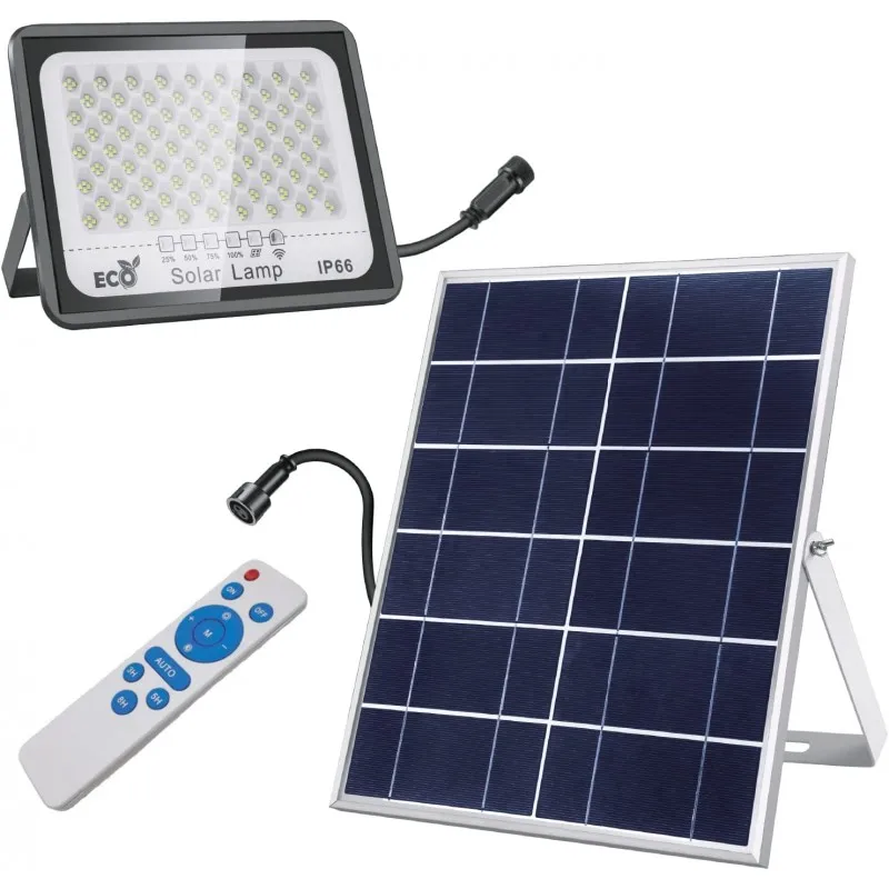 Eurasian shop-focus Led outdoor Solar Panel and controller, 10-20W, 6500K, waterproof IP66, lighting angle 120 °