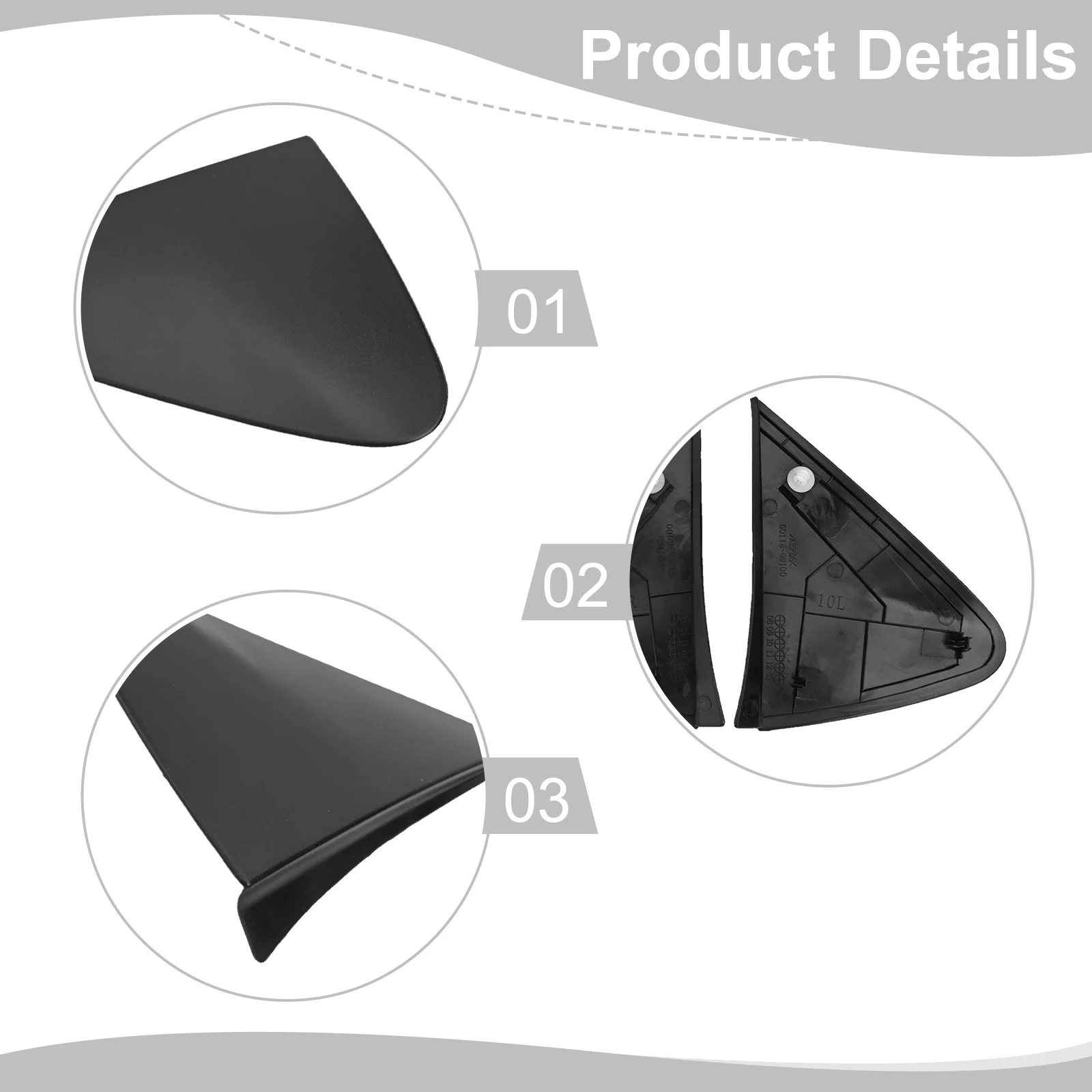 Cover Corner Cover Mirror Triangle Corner Cover Car Accessories Mirror Triangle Corner Cover Mirror Triangle Corner Cover
