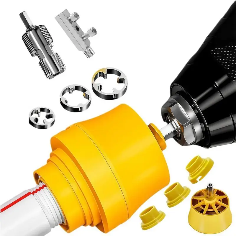 

PVC Thread Maker Tool PVC Threader Set Internal External Cutter Tap Die Set Hand Tool Professional Plumbing Repair Outdoor Home