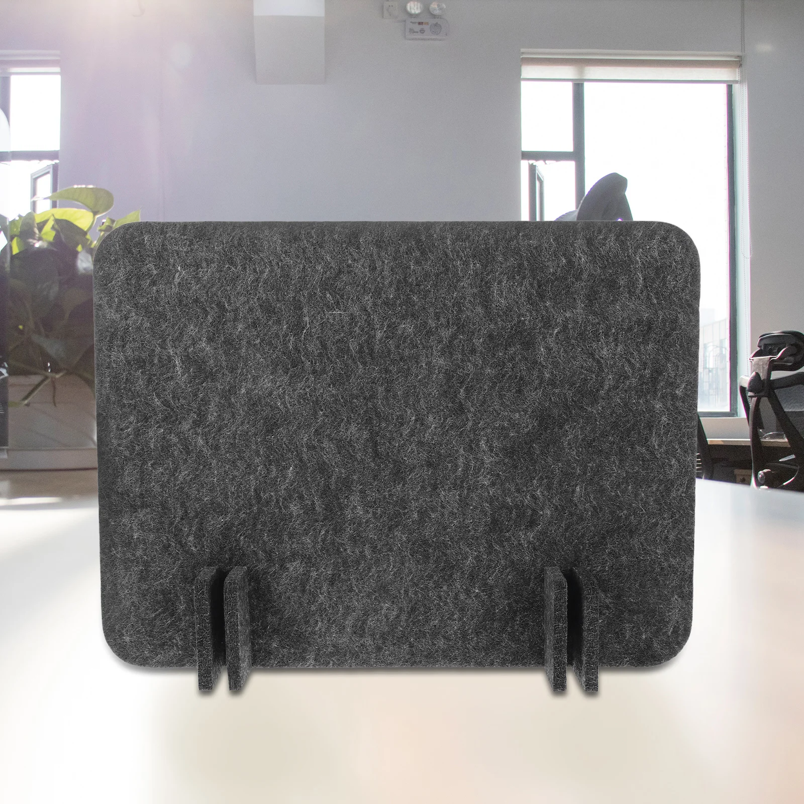 Divisore per schermo da tavolo Privacy acustica Feltro Paraspruzzi Riduzione del rumore Accessori da scrivania Studio Divisorio per spazio di lavoro Ufficio