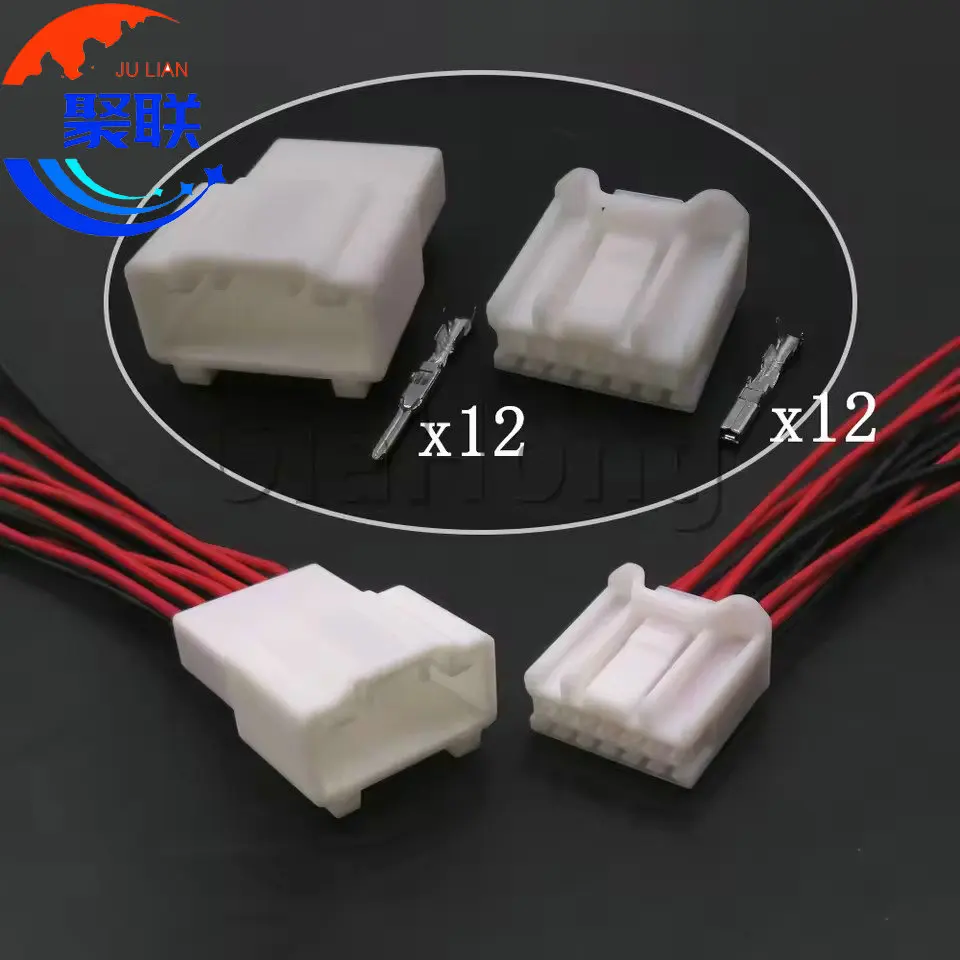 1-комплект-12-комплектов-сборка-переменного-тока-автозапчасти-6098-5713-автомобильная-незапечатанная-розетка-жгута-проводов-автомобильный-электрический-разъем