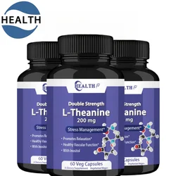 L-theanine Supplement 200mg, 120 Capsules (soy Free, Gluten Free, Non Gmo)