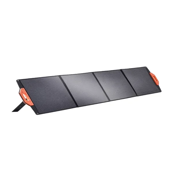 Foldable 200W Monocrystalline Solar Panel with ETFE Protection for Outdoor Charging and Portable Power Solutions