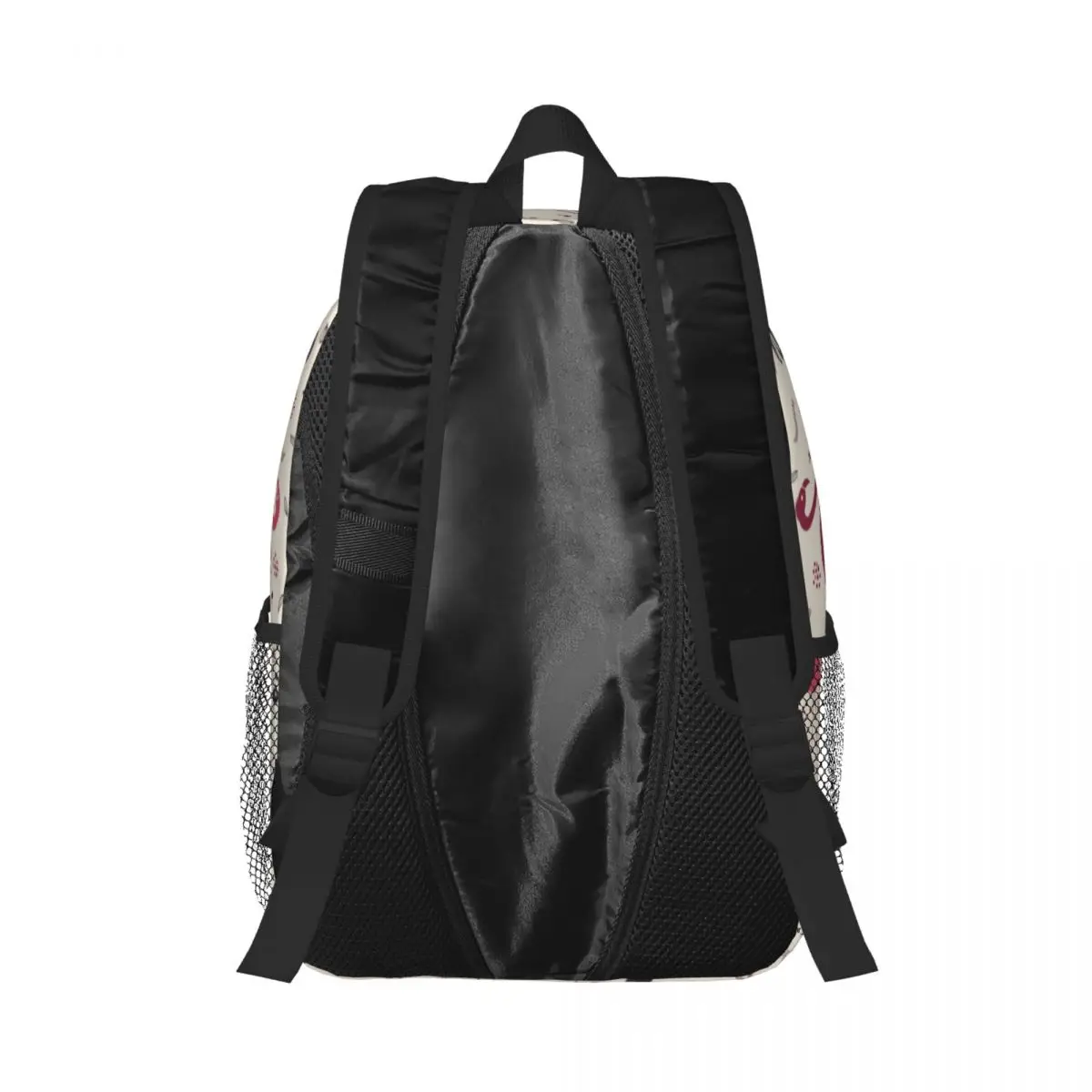 فلامنغو الطيور نمط في الباستيل السفر على ظهره النساء الرجال مدرسة الكمبيوتر Bookbag كلية طالب Daypack حقائب