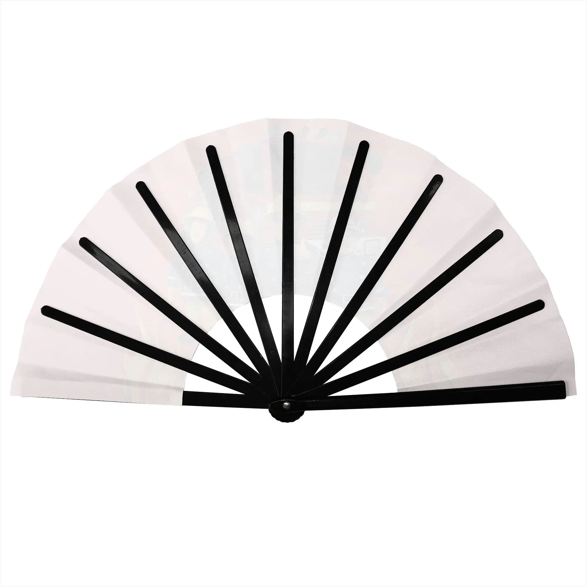 Fireman Sam Firefighter Traditional Folding Fan Chinese Style  High-Quality Fans Gift Elegant Decorative Hand Fan