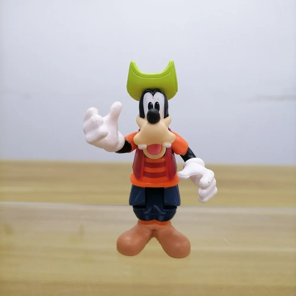 Genuine Disney Goofy PVC Figurine Doll Cartoon Model Toys for Kids Gifts