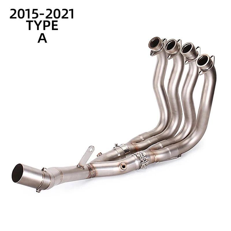 

For YAMAHA R1 System Escape Slip On 60MM Front Tube Link Pipe Connect Original full Motorcycle Exhaust System