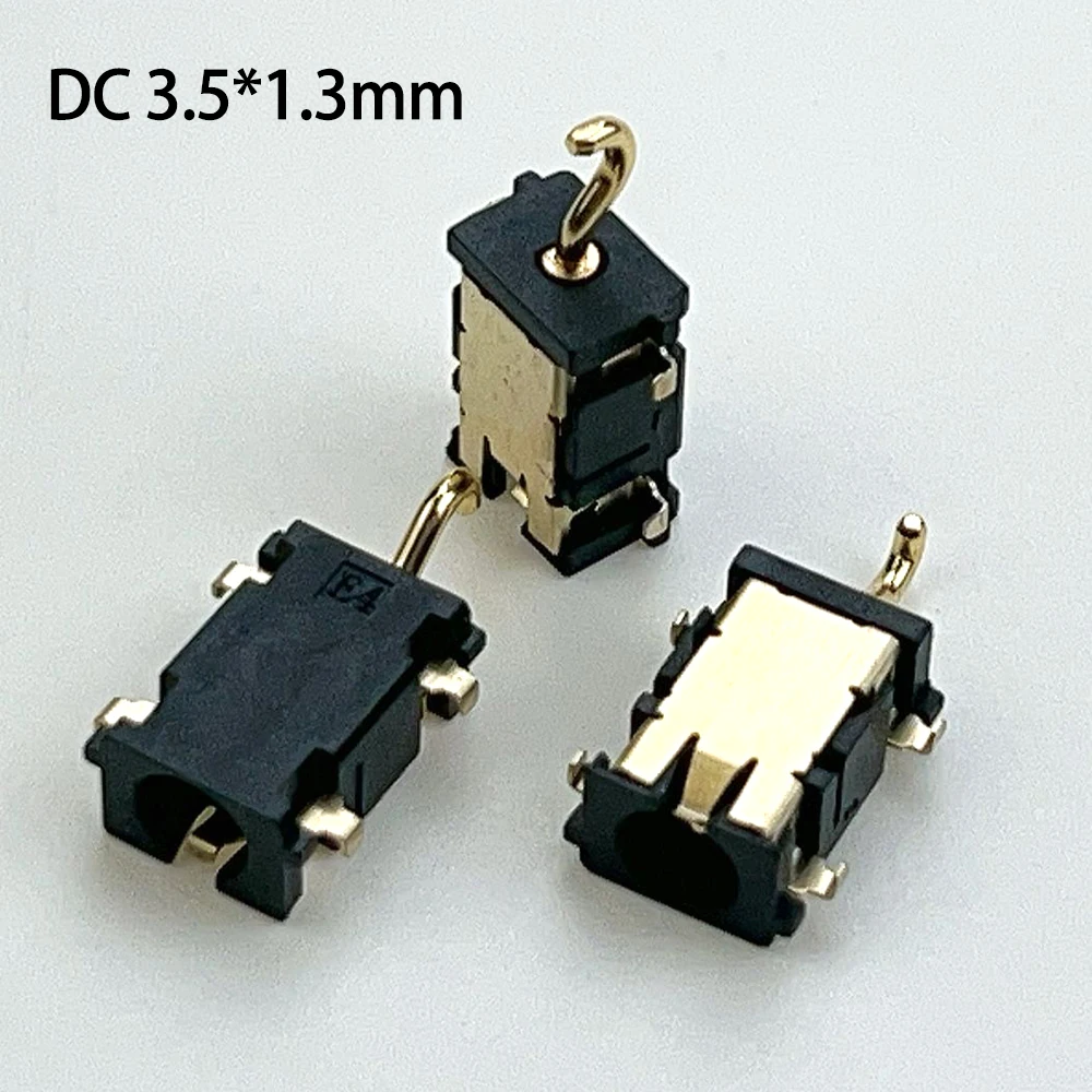 5-10pcs Brand New Mini 1.3 MM DC POWER JACK Power Socket Interface 3.6x1.3mm Sink Plate 3.5mm for Laptop Notebook Tablet PC