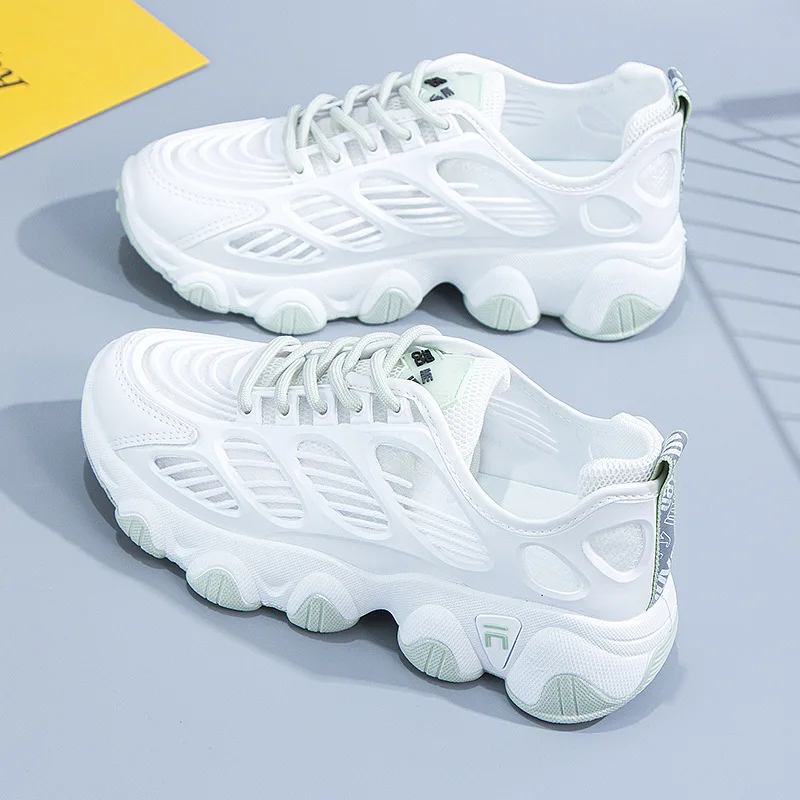 Sneakers Women All-match Air Mesh Sport Shoes Woman Fashion Sneakers Platform Shoes Breathable Running Ladies Casual Loafers