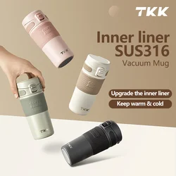 TKK 450ml SUS316 Insulated Cold Water Cup, Outdoor Portable Thermos Bottle, 316stainless steel Insulated hot water bottle