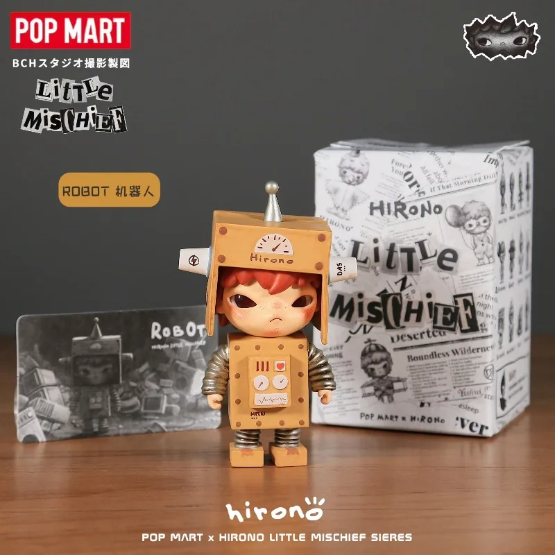

POPMART HIRONO Второе поколение Little Naughty Series слепая коробка четвертого поколения модная фигурка милая подарочная игрушка
