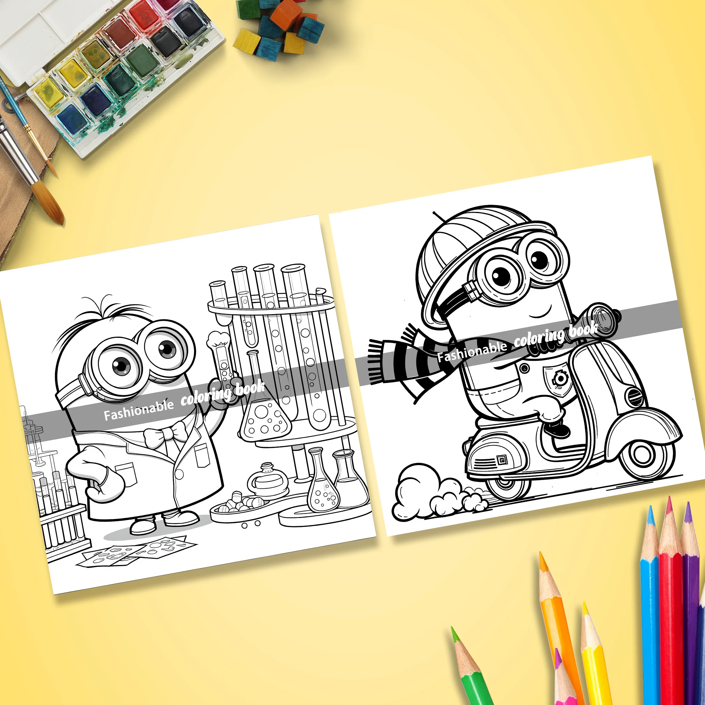 Happy Bold-easy Patterns Coloring Book for Adults Cute Drawing Book Perfect Gift for Party and Birthday