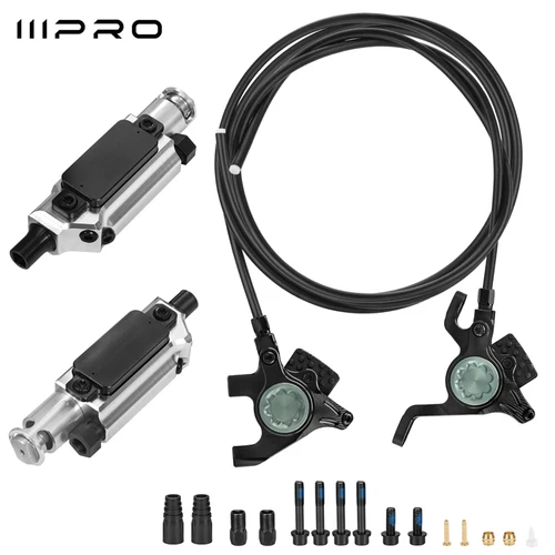 IIIPRO 6R 도로 자전거 유압 디스크 브레이크 CNC 통합 캘리퍼스 도로 자전거 라인 풀 브레이크 수정 유압 디스크 브레이크