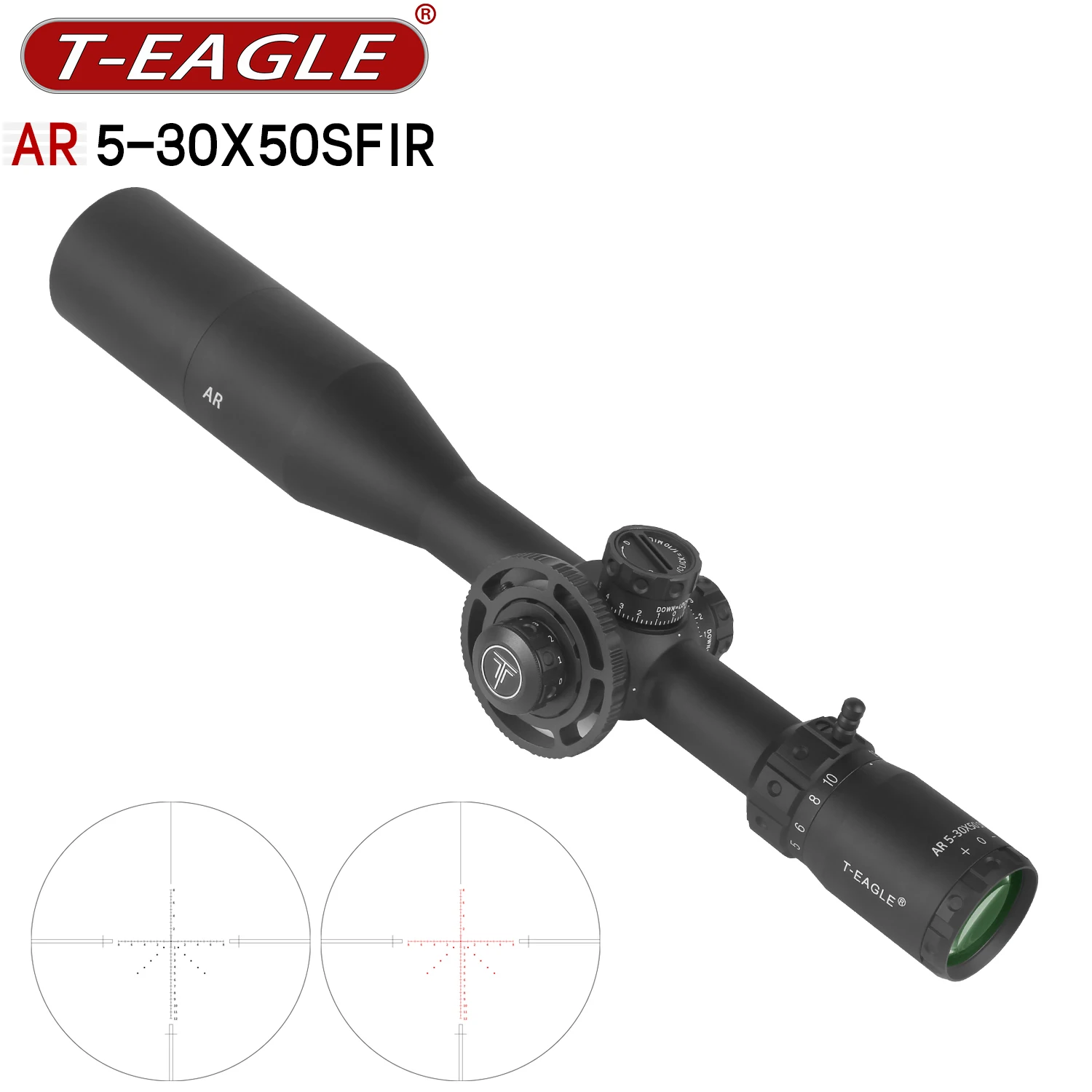 

T-EAGLE Optics AR 5-30x50 SFIR Tactical SFP Riflescopes Spotting Collimator Airsoft Air Gun Sight Hunting Rifle Scope