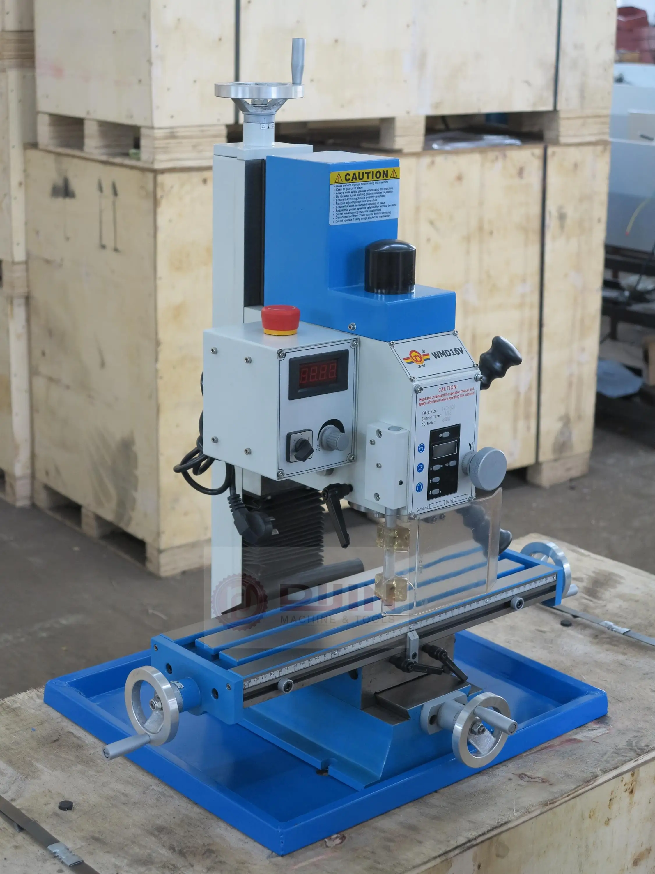 

Small Vertical Drill Press WMD16V Precision Metal Milling And Drilling Machine Tool for Accurate Cutting And Shaping