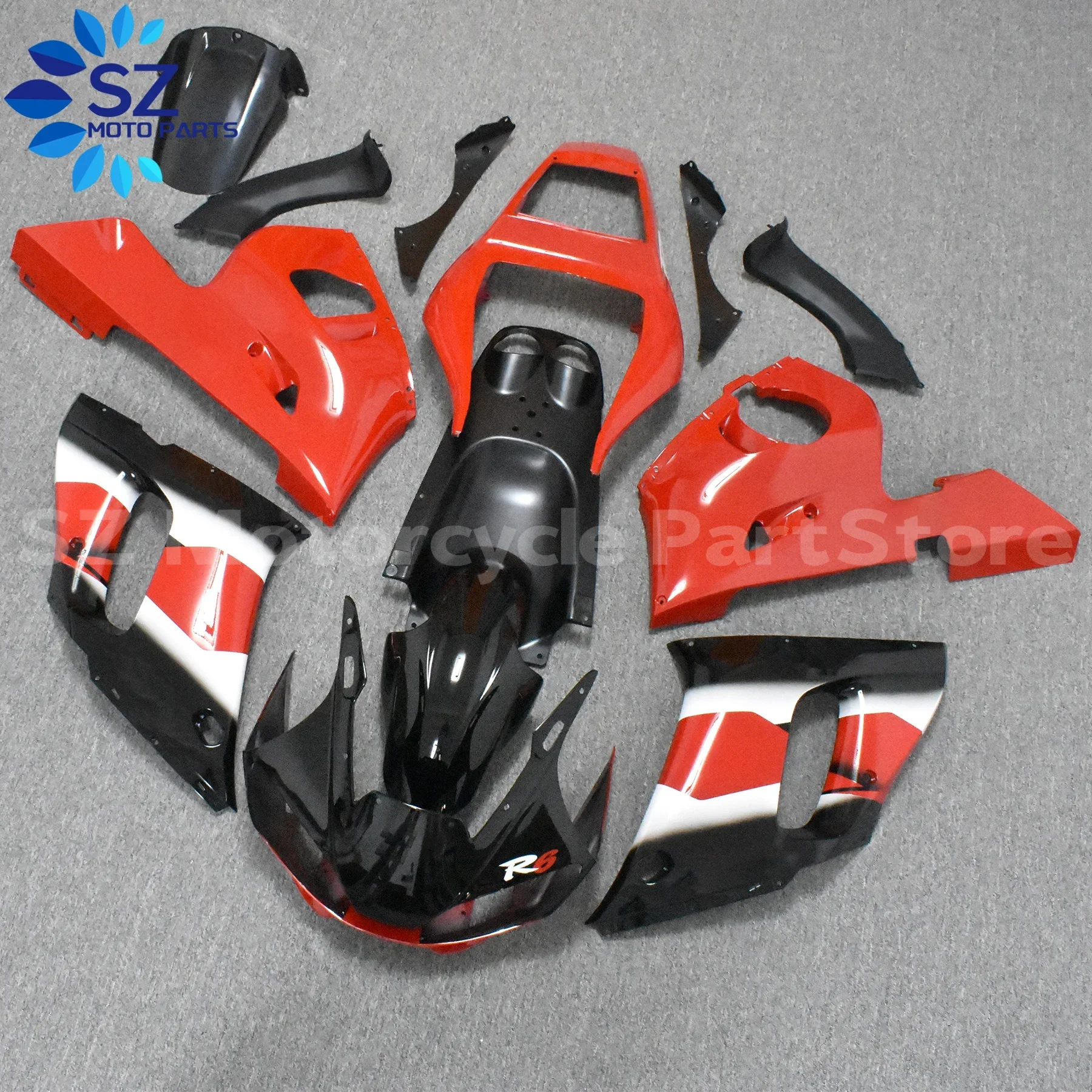 Fairings Kit Fit For Yamaha YZF 600 R6 98 99 00 01 02 YZF-R6 1998-2002 ABS Motorcycle Fairing parts