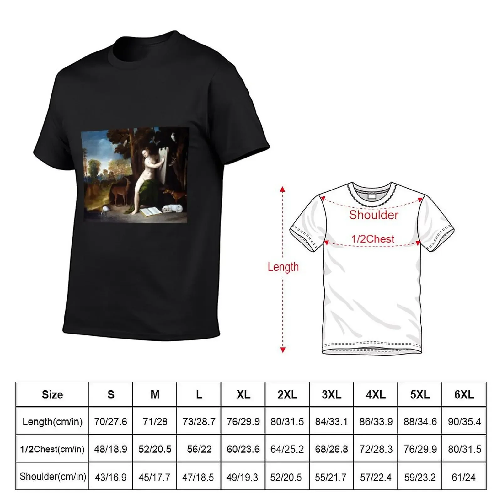 Dosso Dossi Circe and her Lovers in a Landscape T-Shirt street wear quick drying anime heavy weight t shirts for men