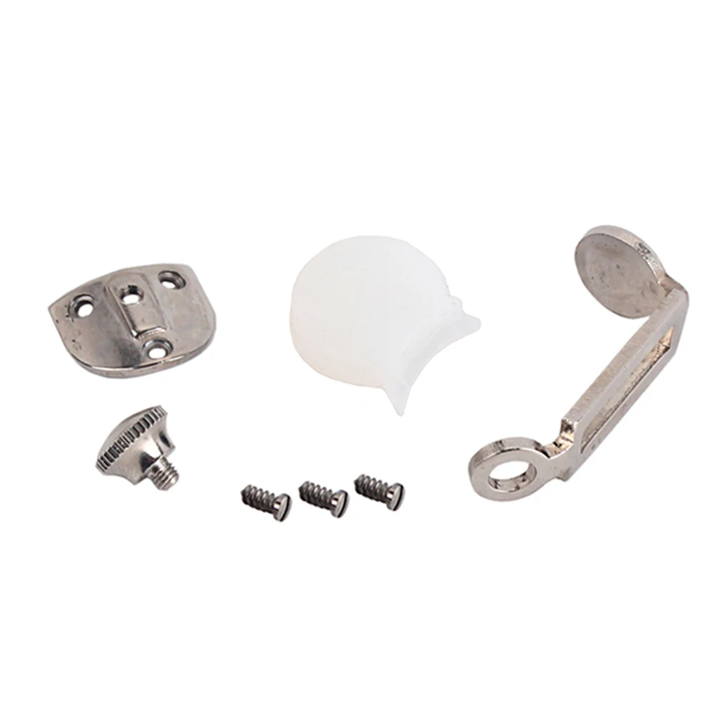

1 Set Clarinet Thumb Rest Finger Protector with Screws Clarinet Parts Woodwind Replacement Parts (White)