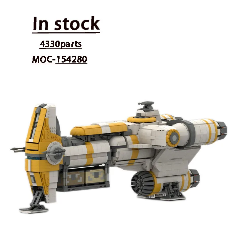 

MOC-154280 Классические зажимы для фильмов Воздушный груз Транспортный корабль Модель строительного блока • 4330 деталей • Игрушки на день рождения и подарки для детей
