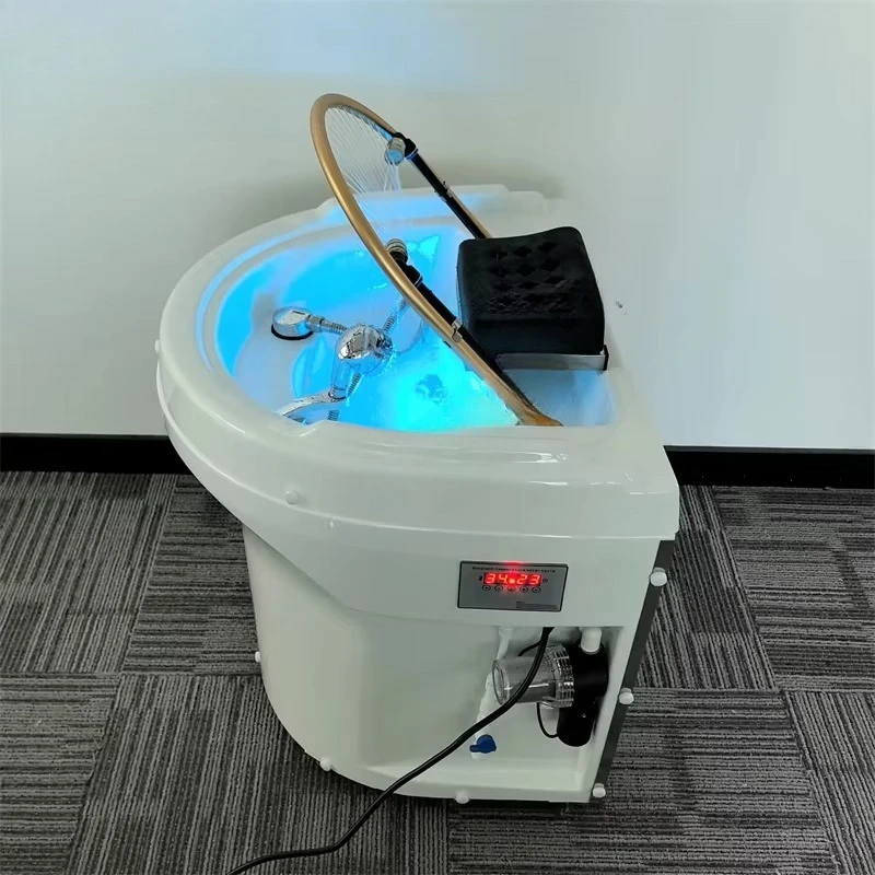 

Portable 60L Water Tank Furniture Mobile Hair Wash Shampoo Basin Chair Head Spa Equipment Head Therapy Shampoo Bed