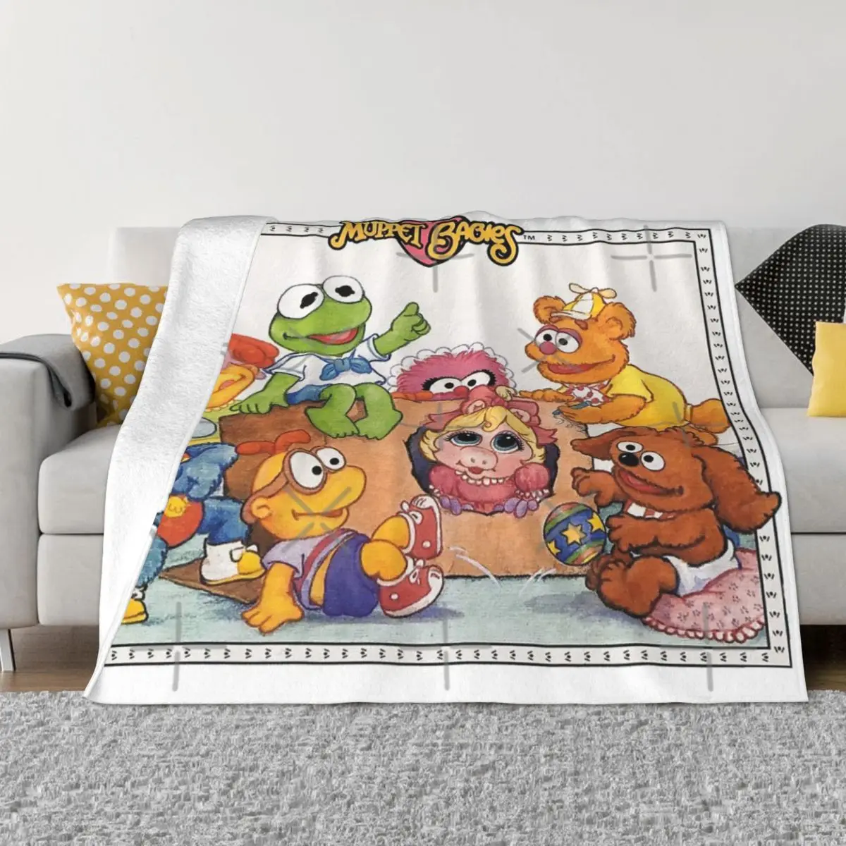 Muppet Babies - 80s Cartoon Retro An Ultra-Soft Micro Fleece Blanket