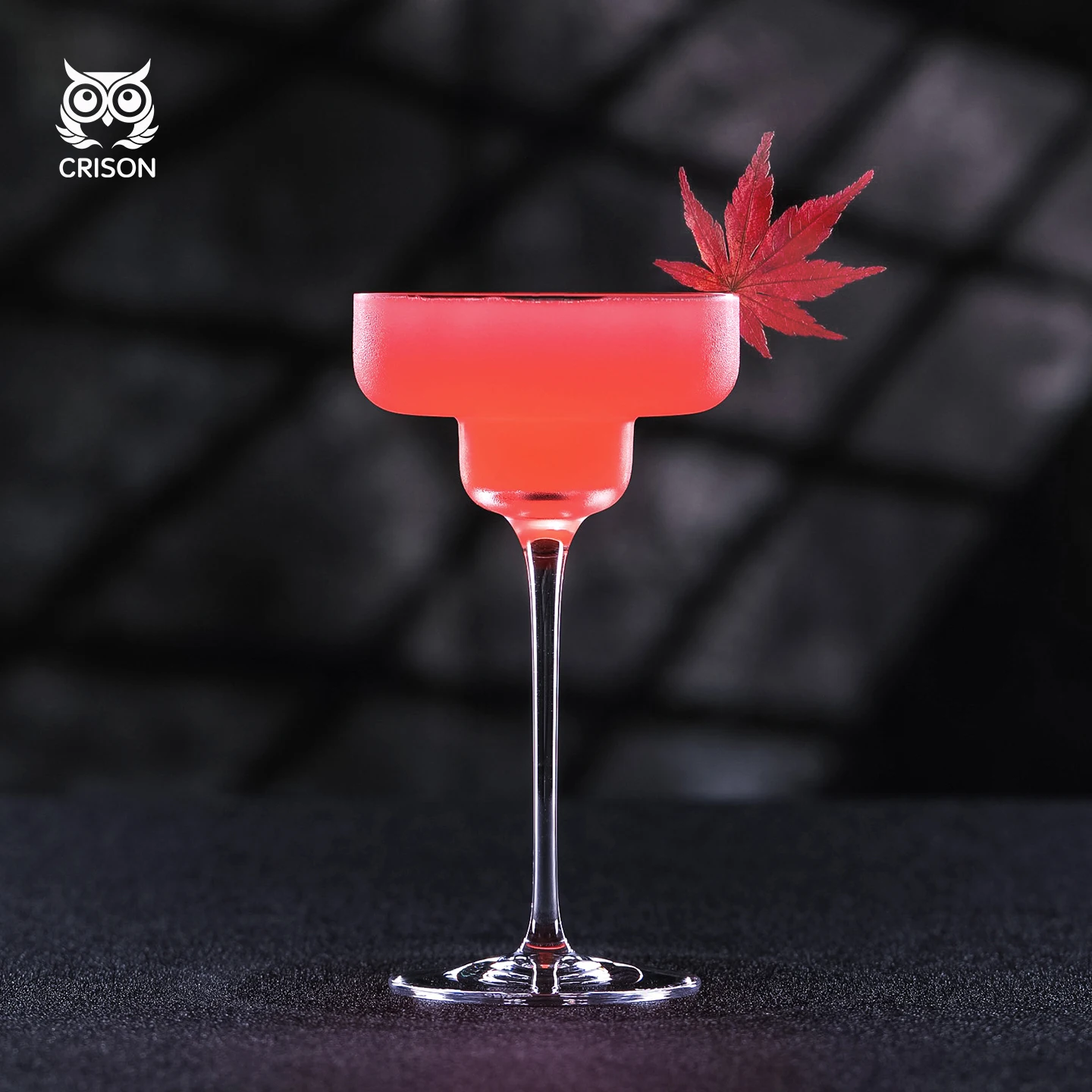 

Pre07 Crison Crystal Glass Margarita Cocktail Cup for Bar Professional Bartender Supplies Clear Glass Drinkware