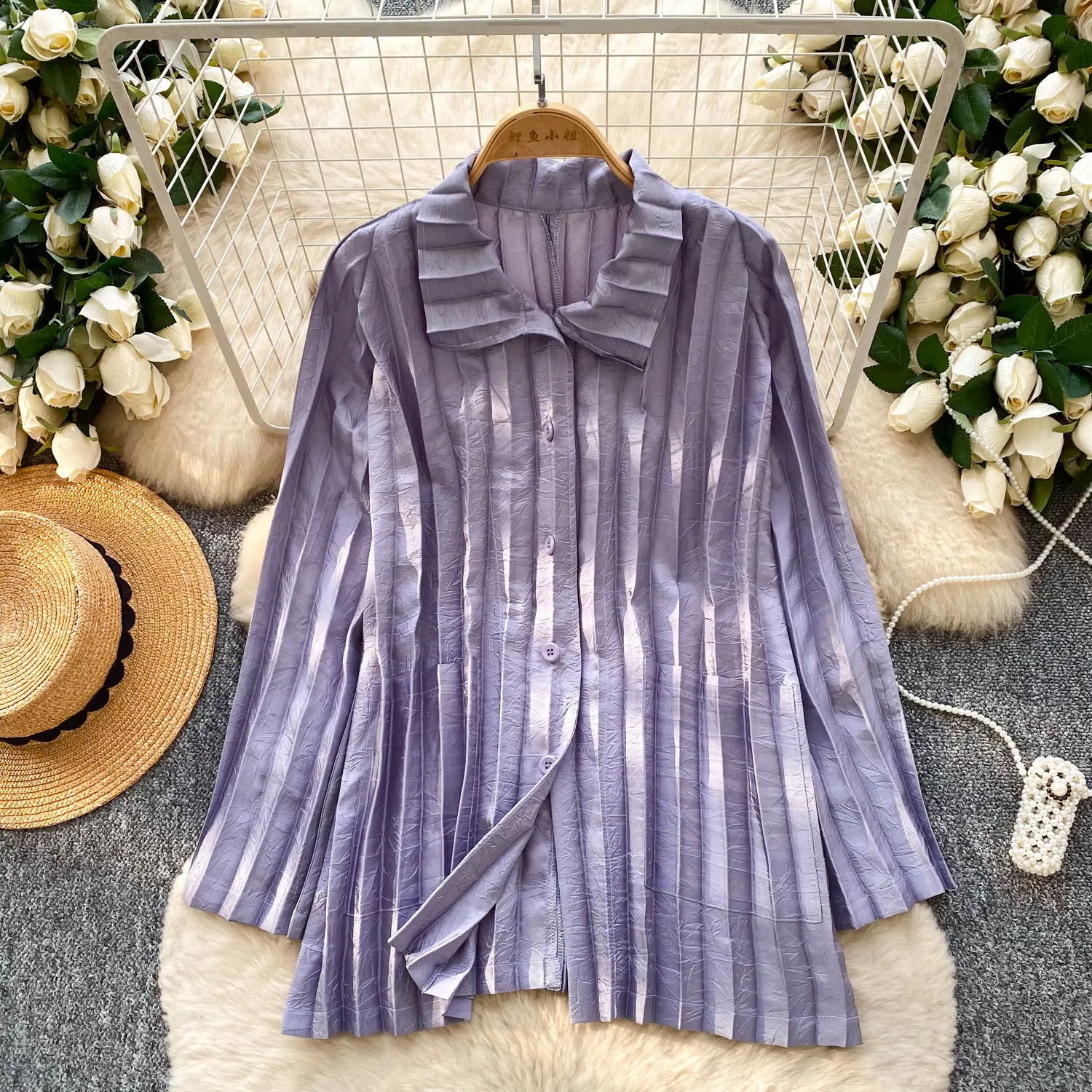 

Рубашка SuperAen в полоску в корейском стиле, женская, весенняя, новая, свободного кроя, с защитой от солнца