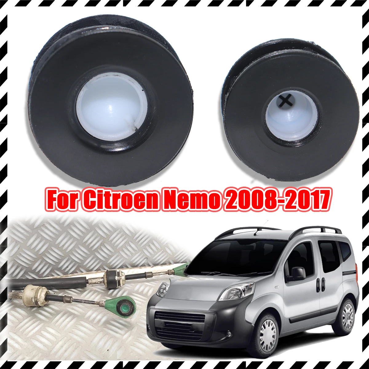 

Manual Gearbox Shift Cable Linkage Control Bushing Gear Shifter Lever Selector End Rod Connect Bush Fix For Citroen Nemo 2008-17