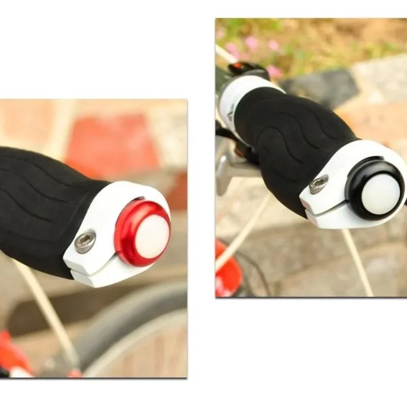 1Pair Bike Handlebar Light Bicycle Cycling Turn Signal LED Handlebar Bar End Plugs Indicator Lights Bicycle Accessories