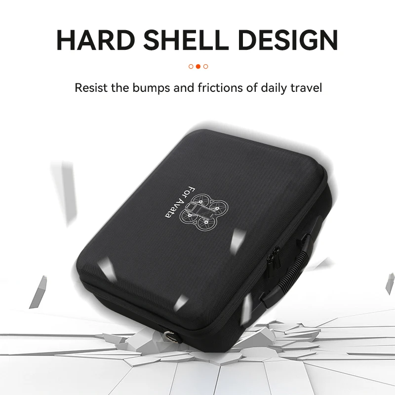 Imagem -04 - Xfji Bolsa de Ombro para Dji Avata Óculos Mala Capa Rígida para Dji Avata Óculos Integra Drone Acessórios Estojo de Transporte