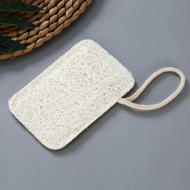 Natural Loofah Sponges Loofah Plant Fiber Kitchen Loofah Kitchen Cleaning Scouring Pad Biodegradable Dishes Dishwashing Sponge