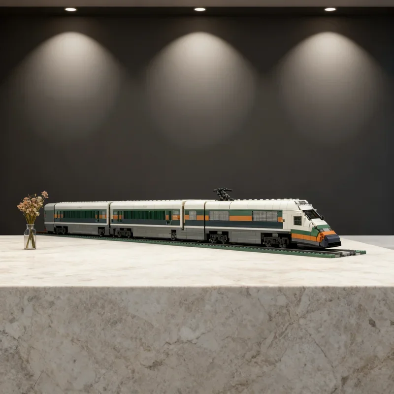 

7523pcs MOC Fast Passenger Train RC Model Building Blocks Construction Christmas Gifts Toy Creative DIY Idea Kids Architecture